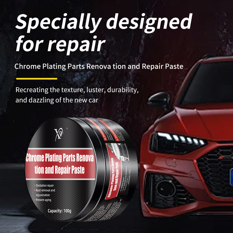 Cross-Border AliExpress/Wish: Car Chrome Parts Restoration Paste | Metal Trim Polish – Stain & Water Spot Remover