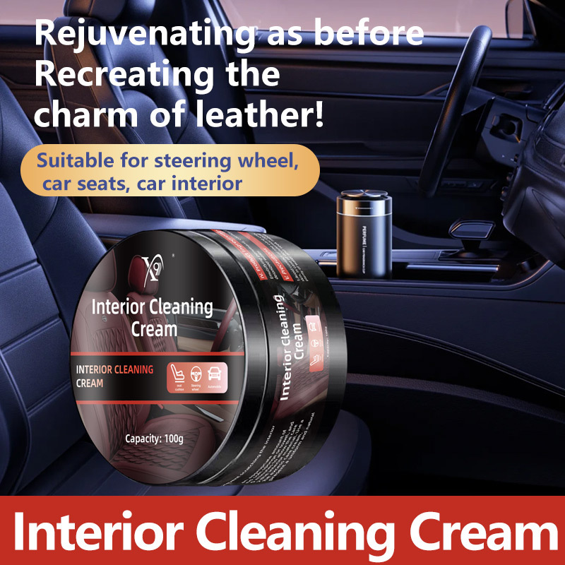 Cross-Border Amazon/AliExpress: Car Interior Cleaner Paste | Seat & Dashboard Stain Remover – Plastic Parts Restoration & Maintenance