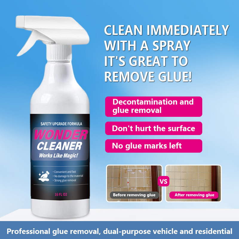 Cross-Border Customizable Adhesive Remover | Quick-Drying Sticker Residue Cleaner – Safe for Car Paint, Glass & Metal