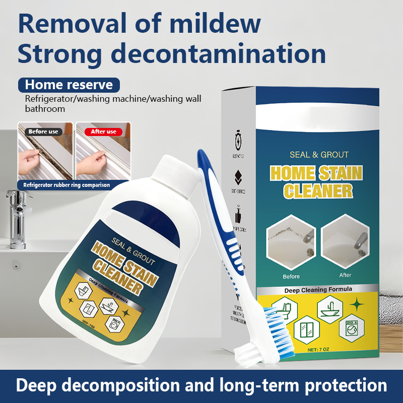 Cross-Border OEM/ODM Customizable: Multi-Purpose Home Stain Cleaner | Bathroom Tile Cleaner – Removes Hard Water Stains, Soap Scum & Grime