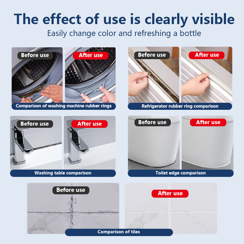 Cross-Border OEM/ODM Customizable: Multi-Purpose Home Stain Cleaner | Bathroom Tile Cleaner – Removes Hard Water Stains, Soap Scum & Grime