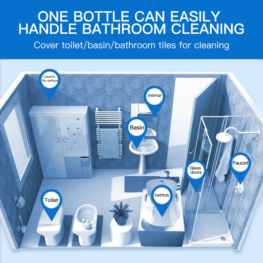 AliExpress/Wish Cross-Border: Multi-Purpose Household Cleaner | Kitchen Grease, Bathroom Toilet & Sofa Upholstery – Stain & Dirt Remover