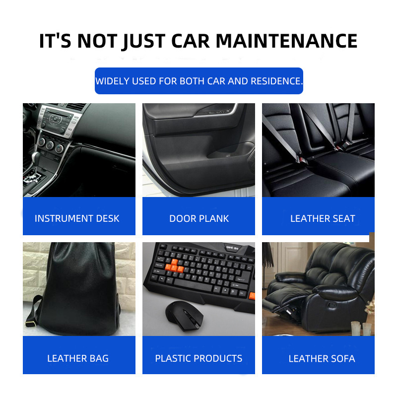 Cross-Border Car Interior Coating Wax | Dashboard, Door Panel & Leather Seat Polish – UV Protection & Anti-Aging Interior Wax