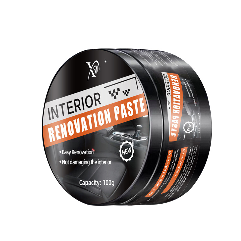 TK/Shopee Cross-Border: Car Interior Restorer Paste | Leather Seat & Dashboard Polish – UV Protection & Anti-Aging