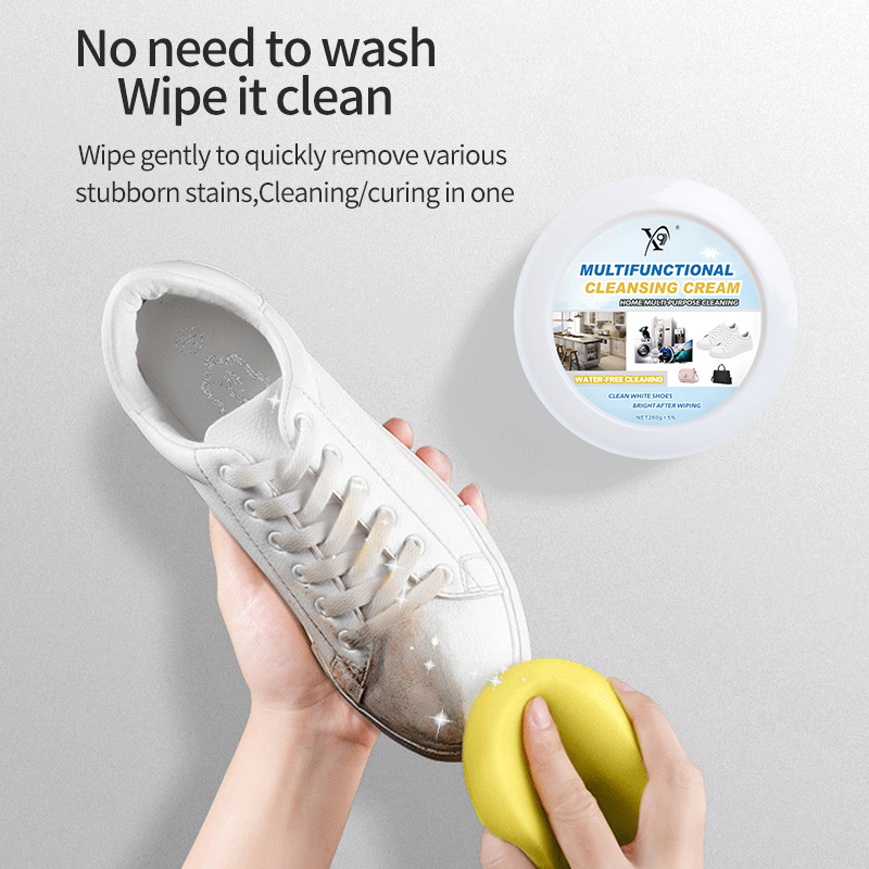 Minute Whitening Shoe Cream + Leather Restorer | Multi-Purpose Paste – Remove Stains Instantly!