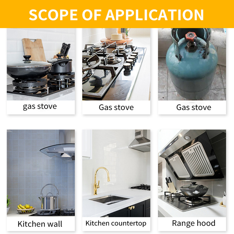 Heavy Duty Kitchen Degreaser Spray – Non-Toxic, Non-Abrasive Formula | Removes Grease, Grime & Baked-On Residue – 500ml with Microfiber Cloth