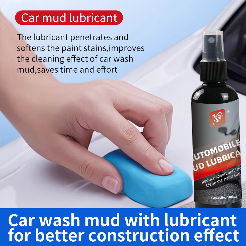 Car Clay Bar Lubricant – Hyper Slick & Paint-Safe | Fits Volcanic Mud & Synthetic Clay, Lifts Iron Spots