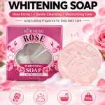 Kormesic rose whitening soap 100g featuring rose fragrance, gentle cleansing and daily moisturizing care