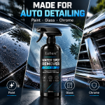 Lubusr water spot remover for automotive paint, glass and chrome in auto detailing