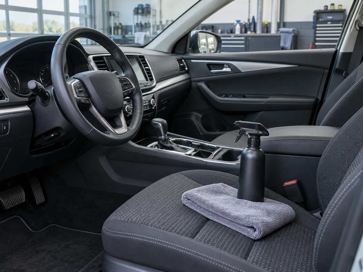 Interior & Upholstery Care application concept