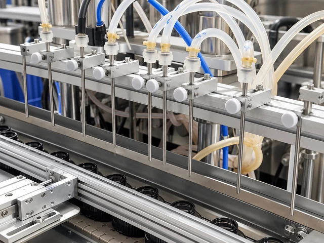 Filling Equipment in the fragrance production workshop
