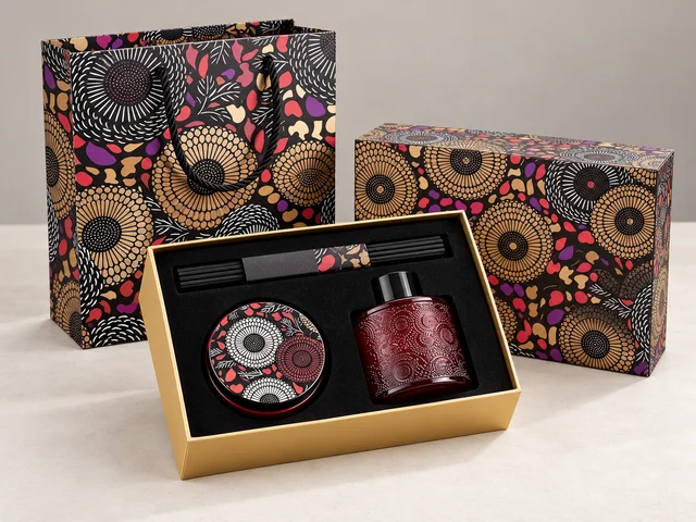 Fragrance Gift Set product and packaging concept